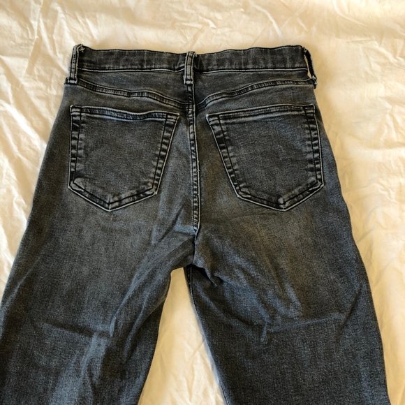 TOPSHOP Jamie Jeans Size 26x32 - Grey - Picture 5 of 6